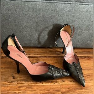 Vintage Designer Alaia Paris Black Heels